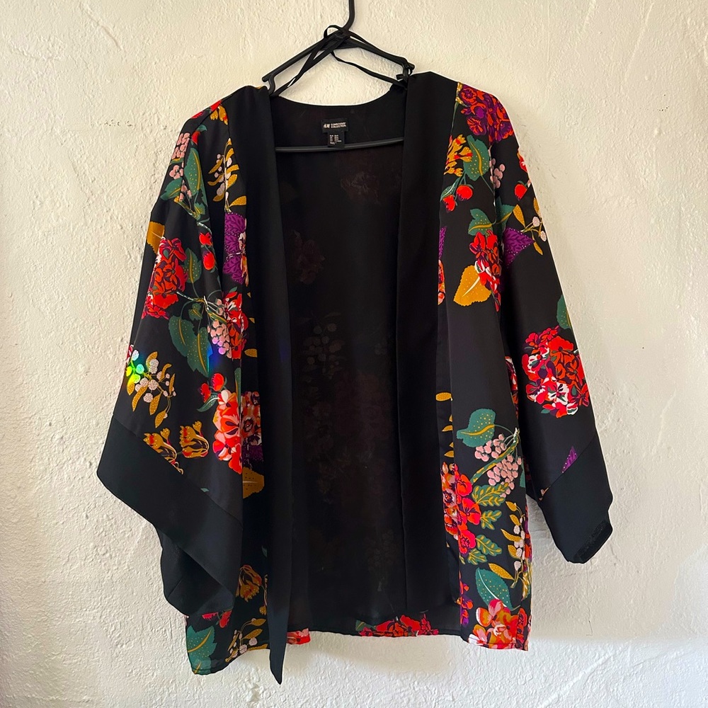 floral kimono